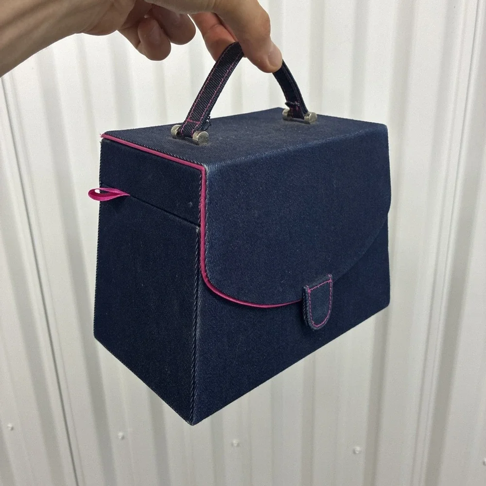 Victoria Secret Y2K Denim Jewelry Case 6